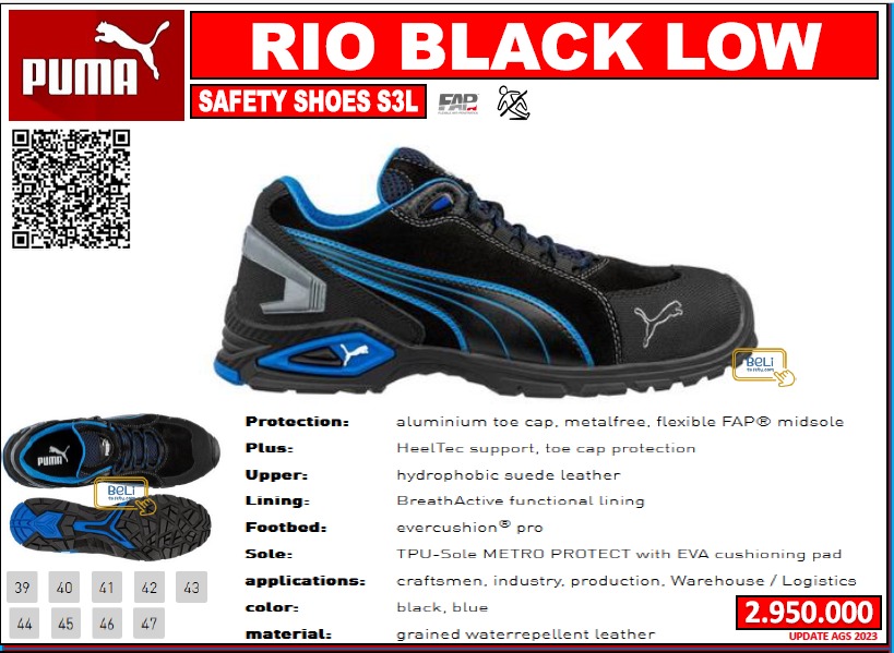 Puma Rio Black Low
