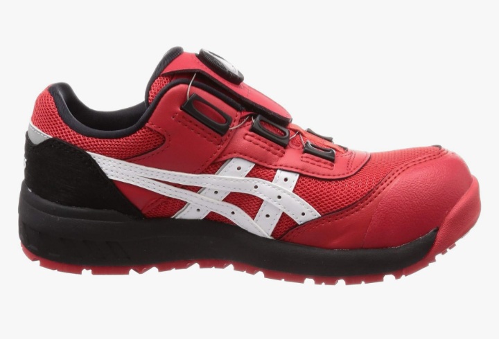 Asics CP 209 BOA Classic Red White - Gambar 7