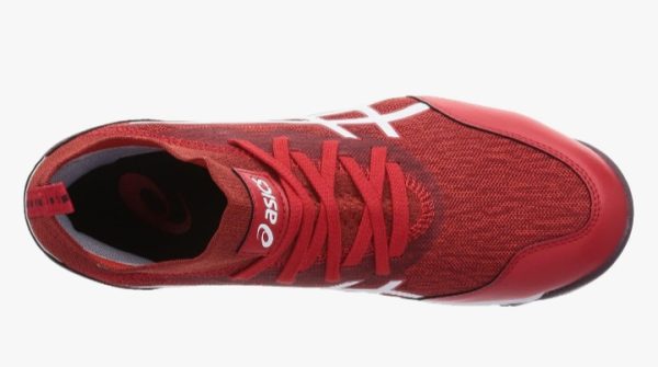 Asics CP213 Fiery Red White - Gambar 3