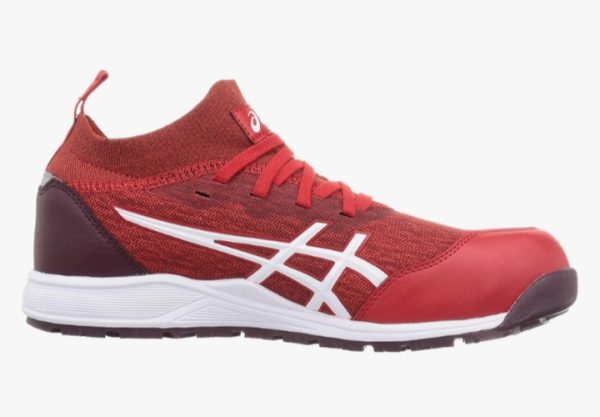 Asics CP213 Fiery Red White - Gambar 2