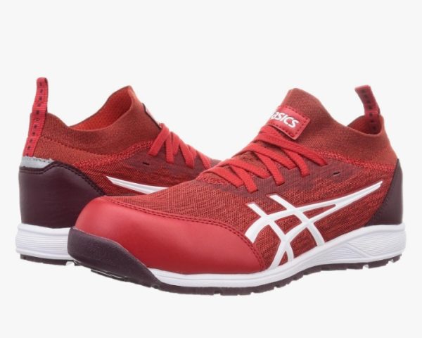 Asics CP213 Fiery Red White